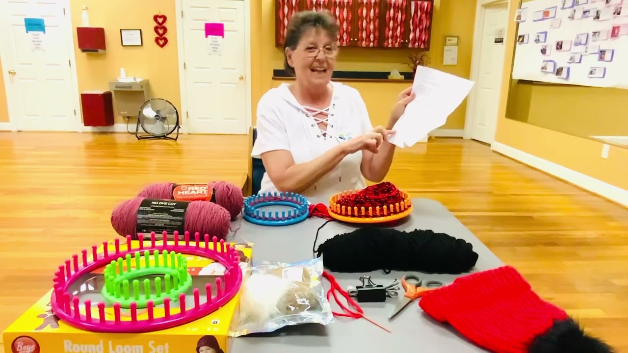 Knit with Virgie: Loom a Hat!