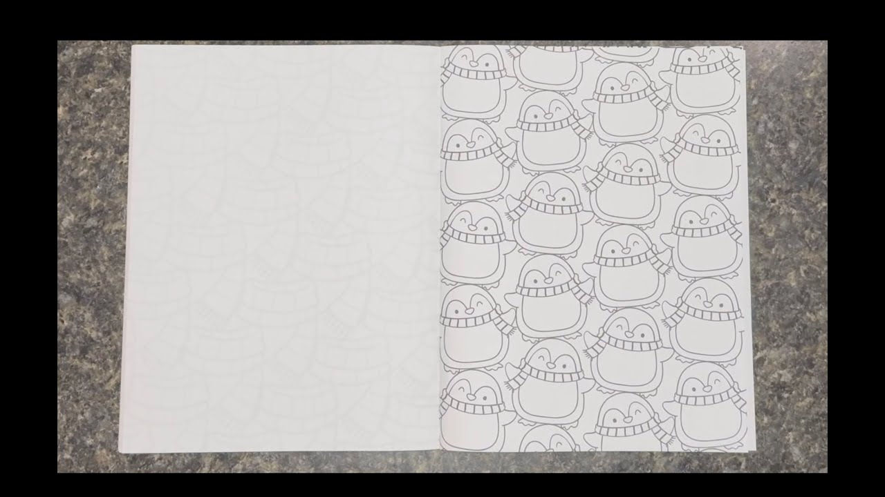 Colour with Me: Satisfying Designs | Pride Penguins #wall2wallwednesday