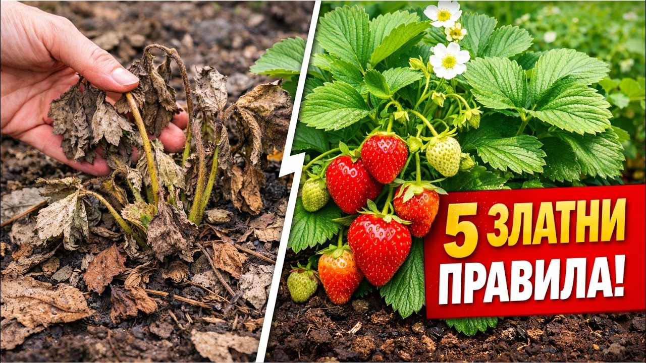 НЕ пипайте ягодите, преди да гледате това! 🤫 5 златни правила след зимата