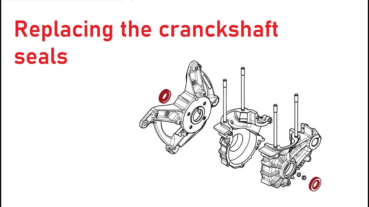 Vittorazi Moster Plus cranckshaft seals replacement. Paramotor engine maintenance series