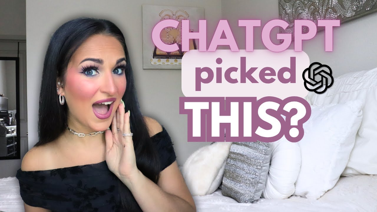 i let ChatGPT pick my ENTIRE makeup routine and it actually SLAYED?? 🤖