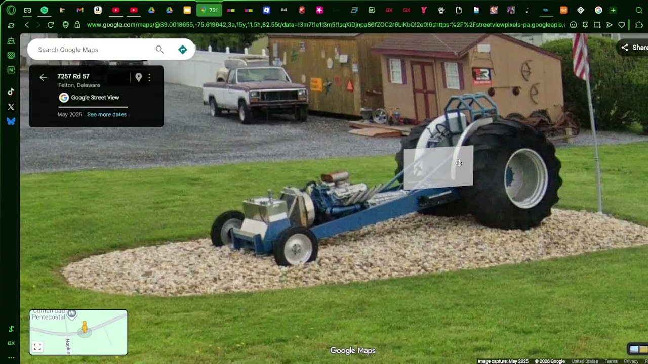 google maps car spotting in delaware!