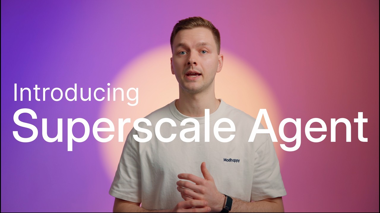 Superscale Agent is Here: Full Ads. From One Sentence.