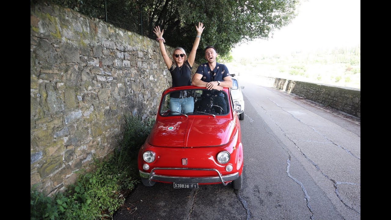 FLORENCE VLOG | INCLUDING FIAT 500 TOUR OF THE SURROUNDING HILLSIDES