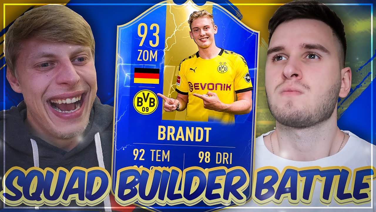 FIFA 19: TOTS JULIAN BRANDT SQUAD BUILDER BATTLE vs. IAMTABAK 🔥😍