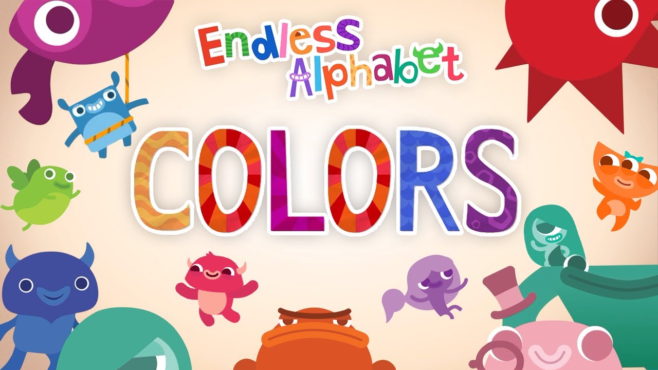 Endless Alphabet #8 - Learn to Spell Color Names with Talking Letters | Originator Games