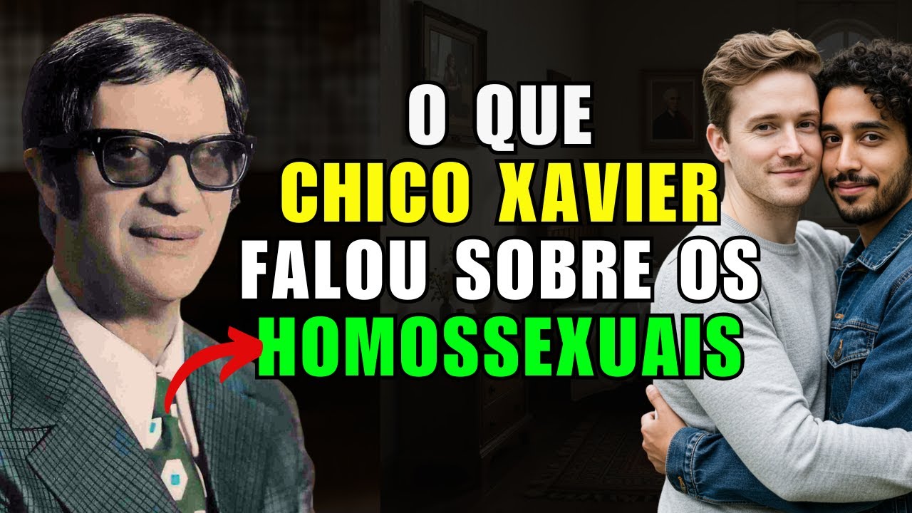 Olha o que Chico Xavier falou sobre os Homossexuais