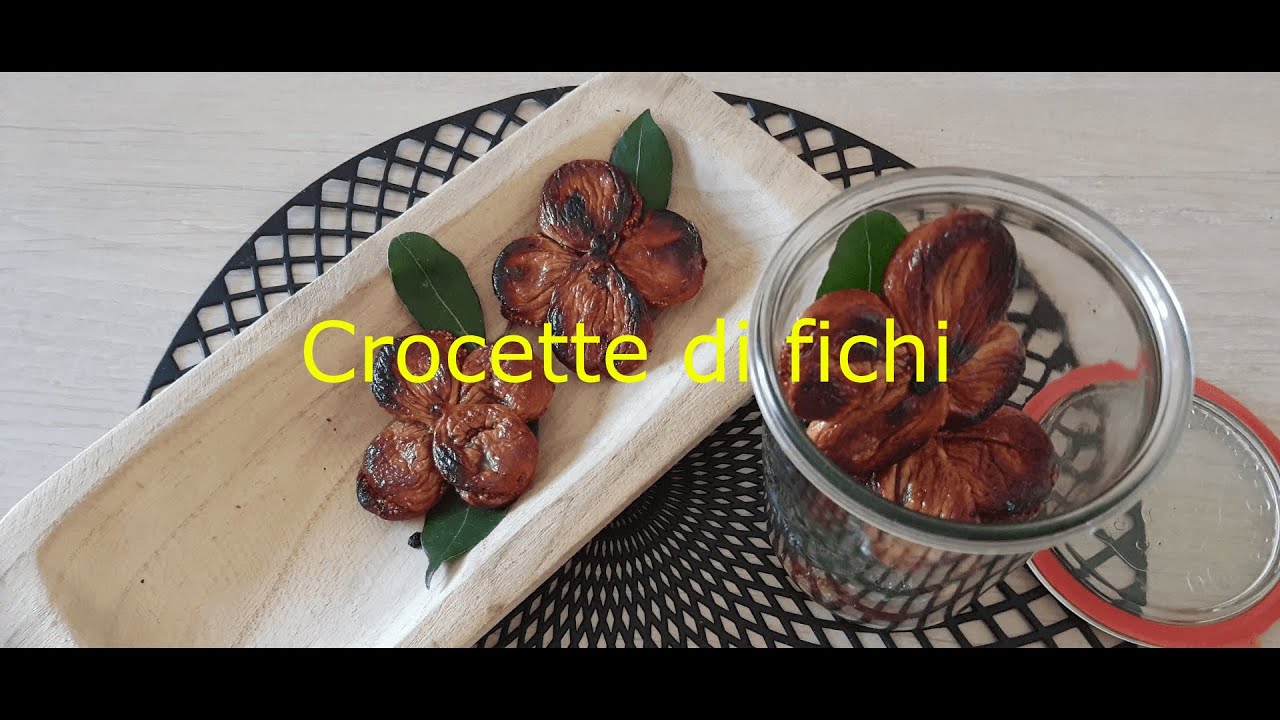 Crocette di fichi - Ricetta calabrese