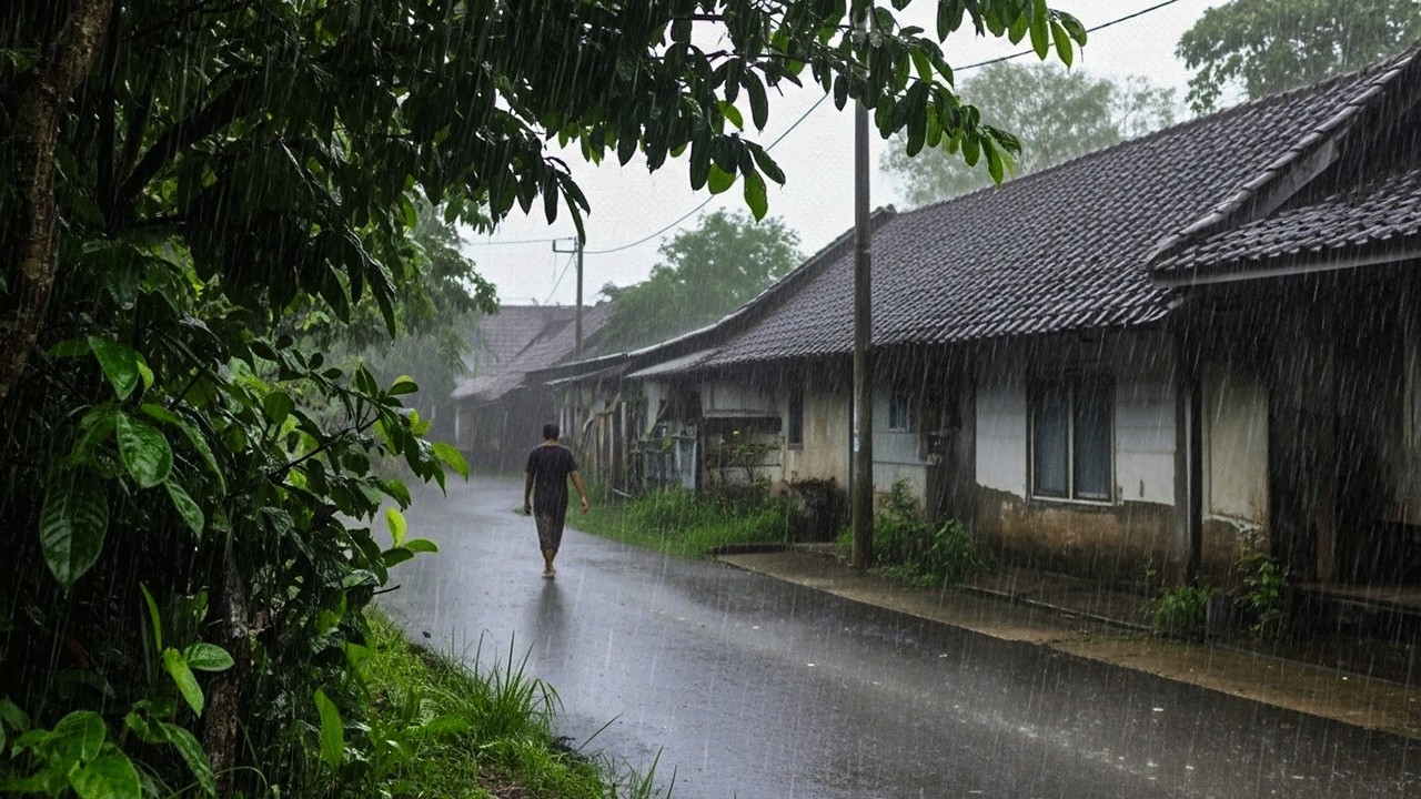 Deep Sleep Fast: Relaxing Heavy Rain on Tin Roof for Insomnia Relief