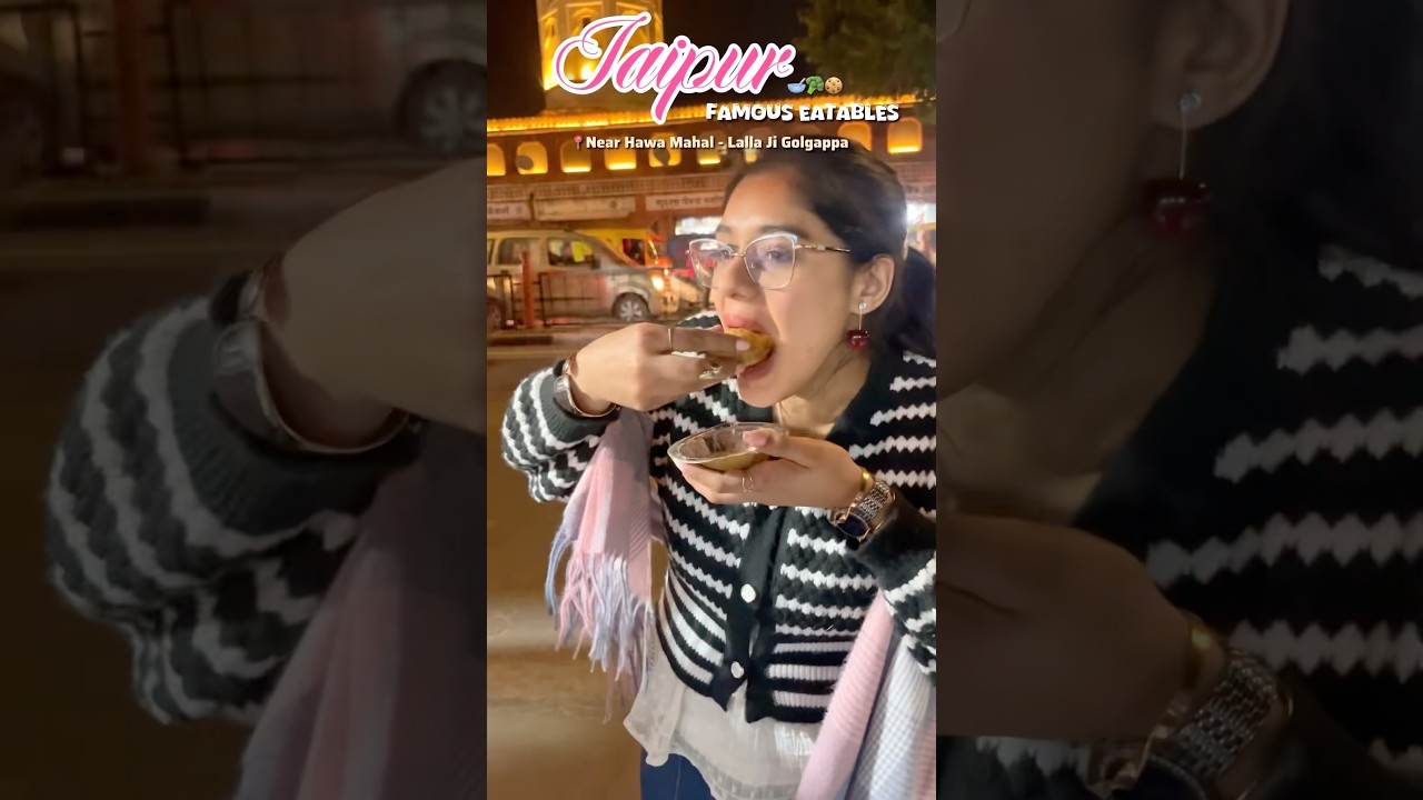 Day 22/365 | Jaipur Famous Food 🧈 | What I Ate in Jaipur | #shorts #food #foodie #jaipur