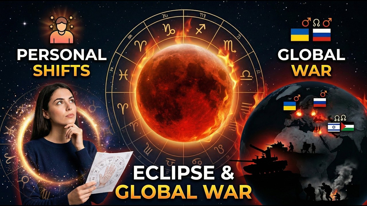 Lunar Eclipse: A Warning for the World & Your Zodiac 🌑⚖️