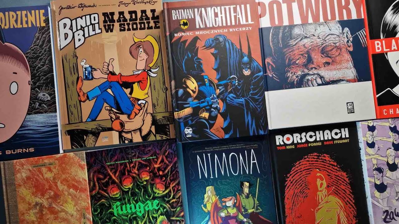 Unboxing i prezentacja komiks&oacute;w #39