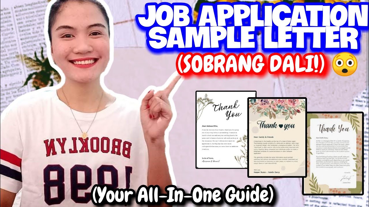 PAANO GUMAWA NG APPLICATION LETTER 2026? | HOW TO WRITE APPLICATION LETTER? | TAGALOG | NAYUMI CEE 🌻