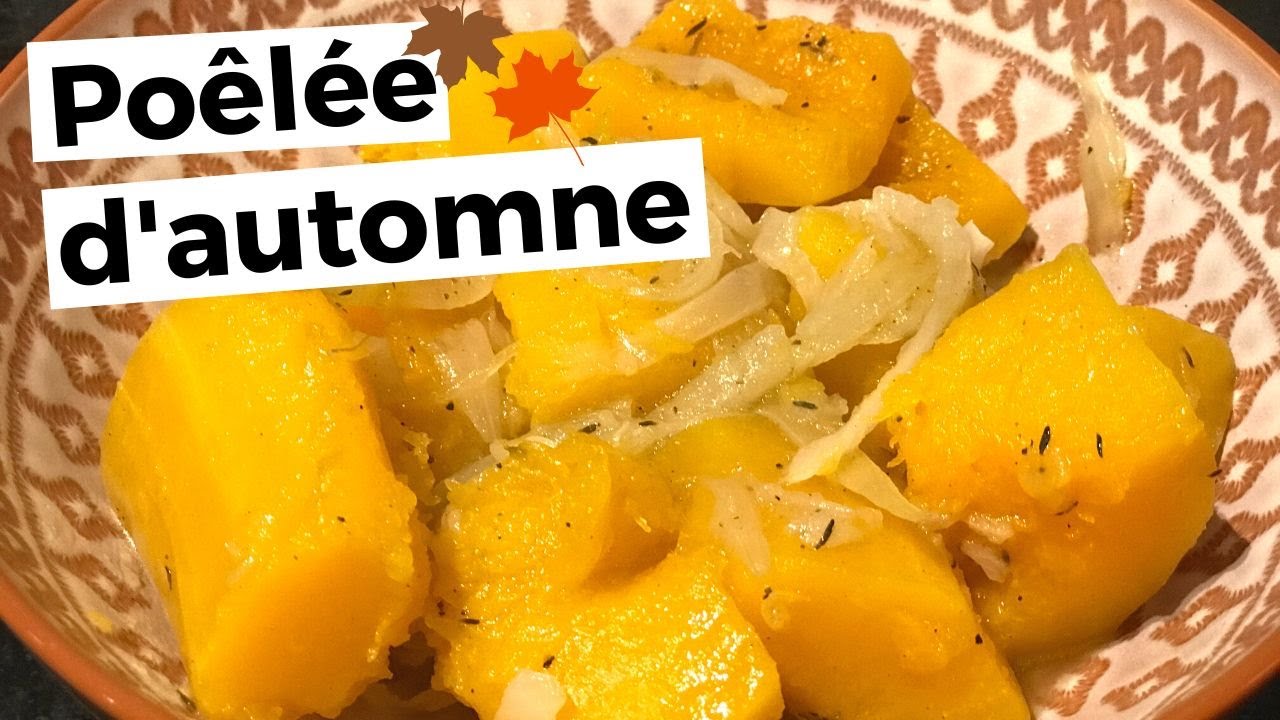 Poêlée d'automne - Délicieuse recette de butternut