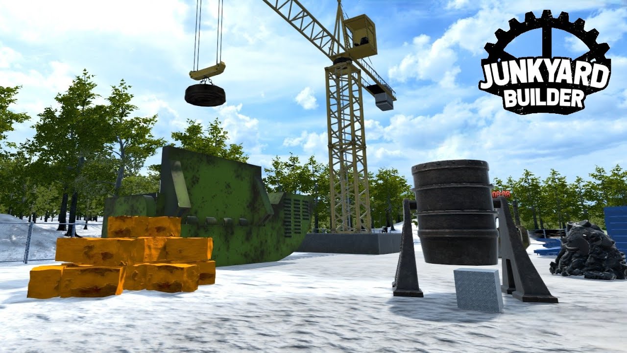 Maxing Car Crusher For SOO Much Metal ~ Junkyard Builder