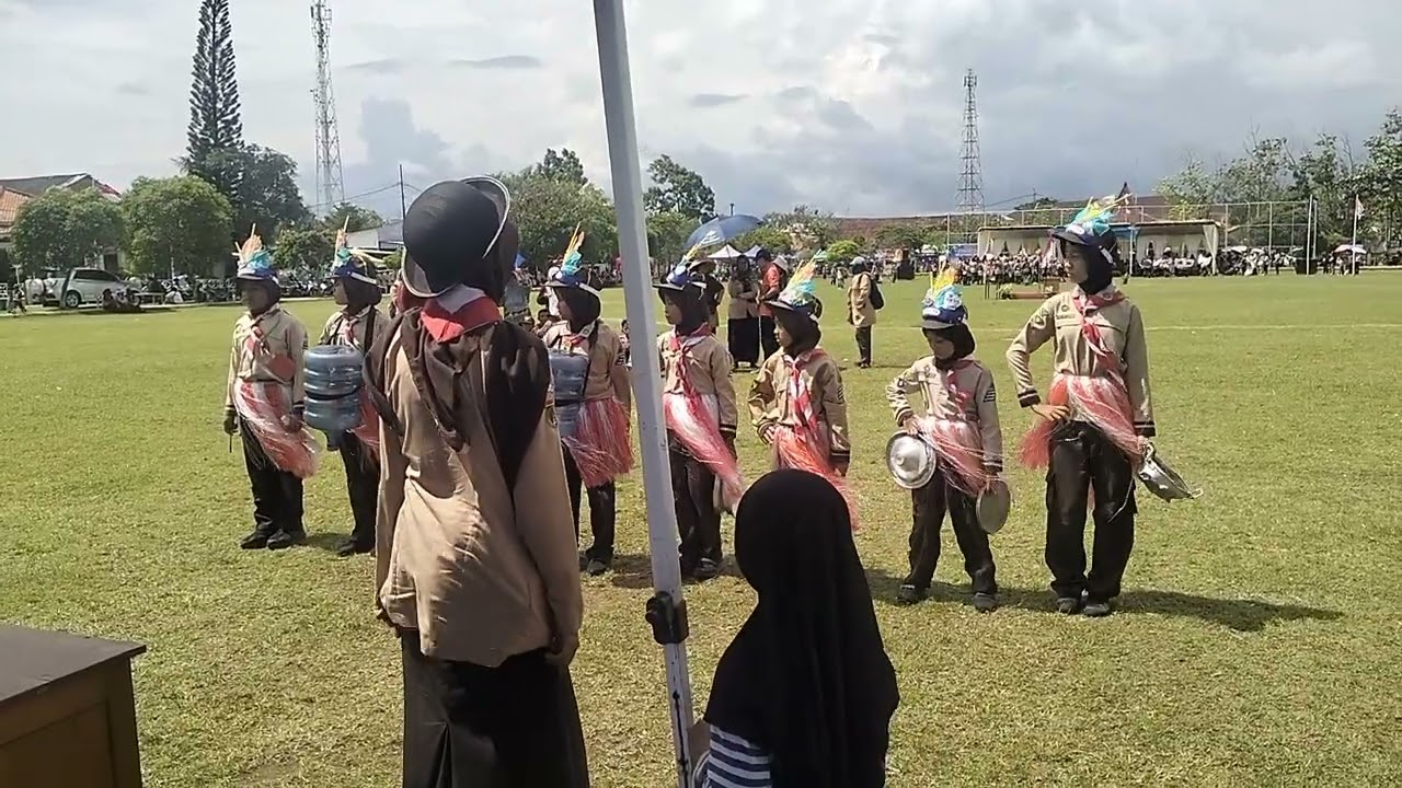 PRAMUKA PESTA SIAGA DILAPANGAN KECAMATAN CILACAP SELATAN 