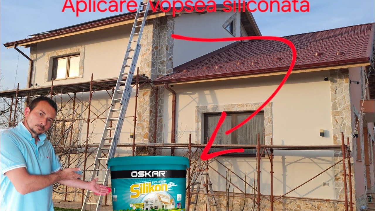 Cum aplicăm vopseaua siliconată Oskar peste o alta vopsea veche sau decorativă 