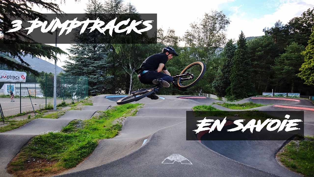 Une journée pour tester 3 Pumptracks en savoie !