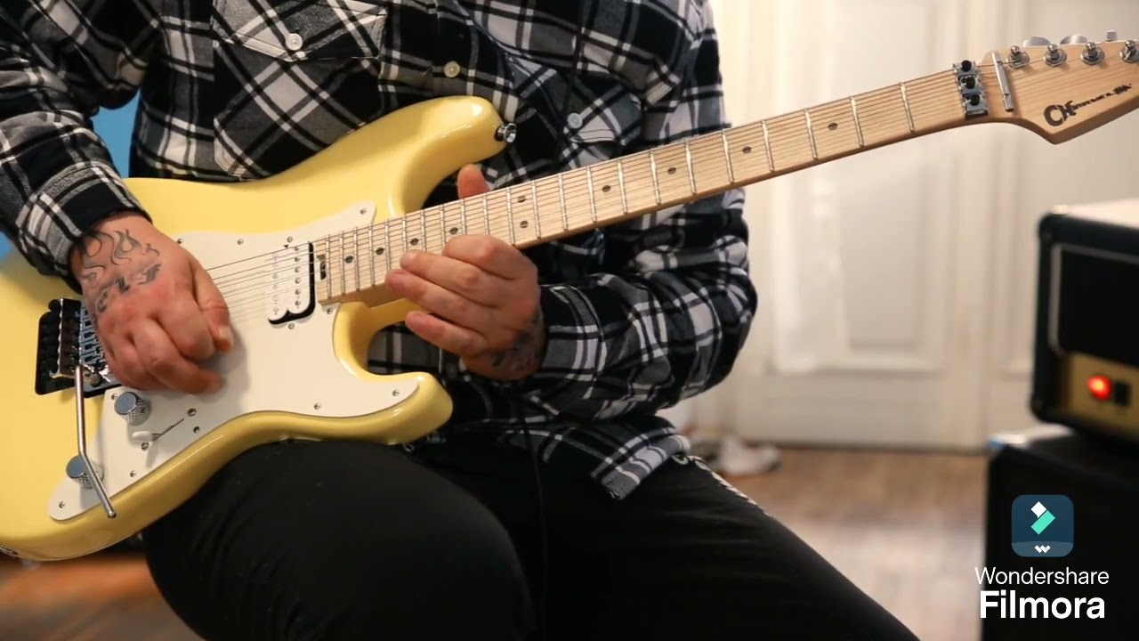 Charvel so-cal pro mod vintage white  80' vibes