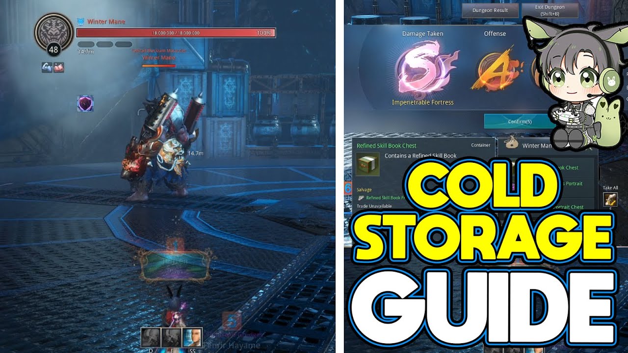 Cold Storage Guide and tips (and the DPS requirement)[YOU NEED ACCURACY]