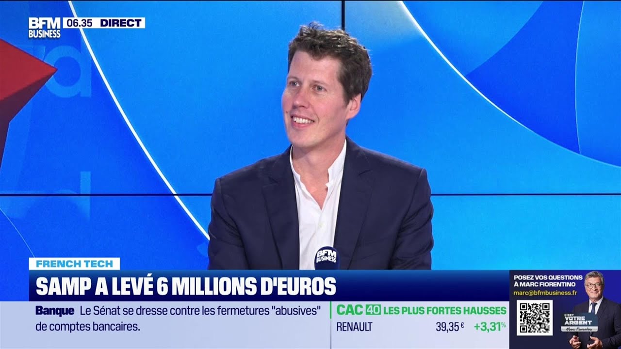 French Tech : Samp a levé 6 millions d'euros