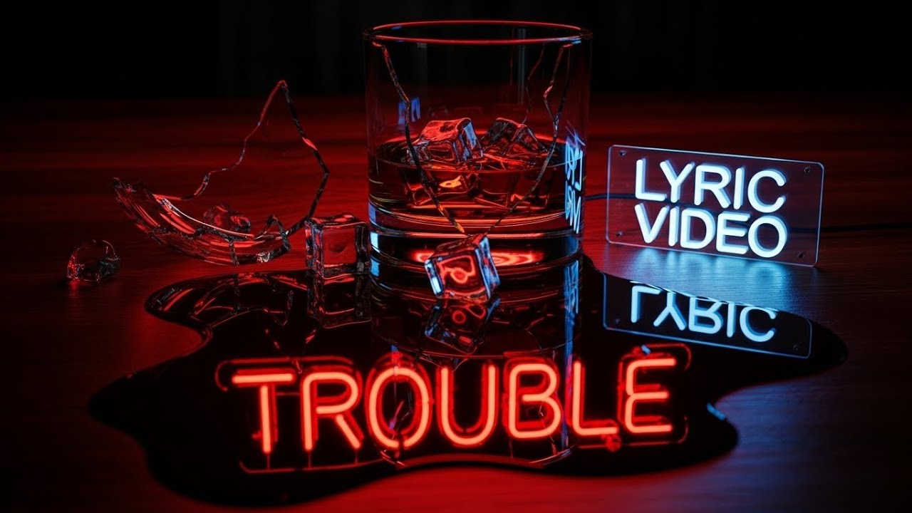 Trouble | Gritty Slow Blues Rock (Official Lyric Video)
