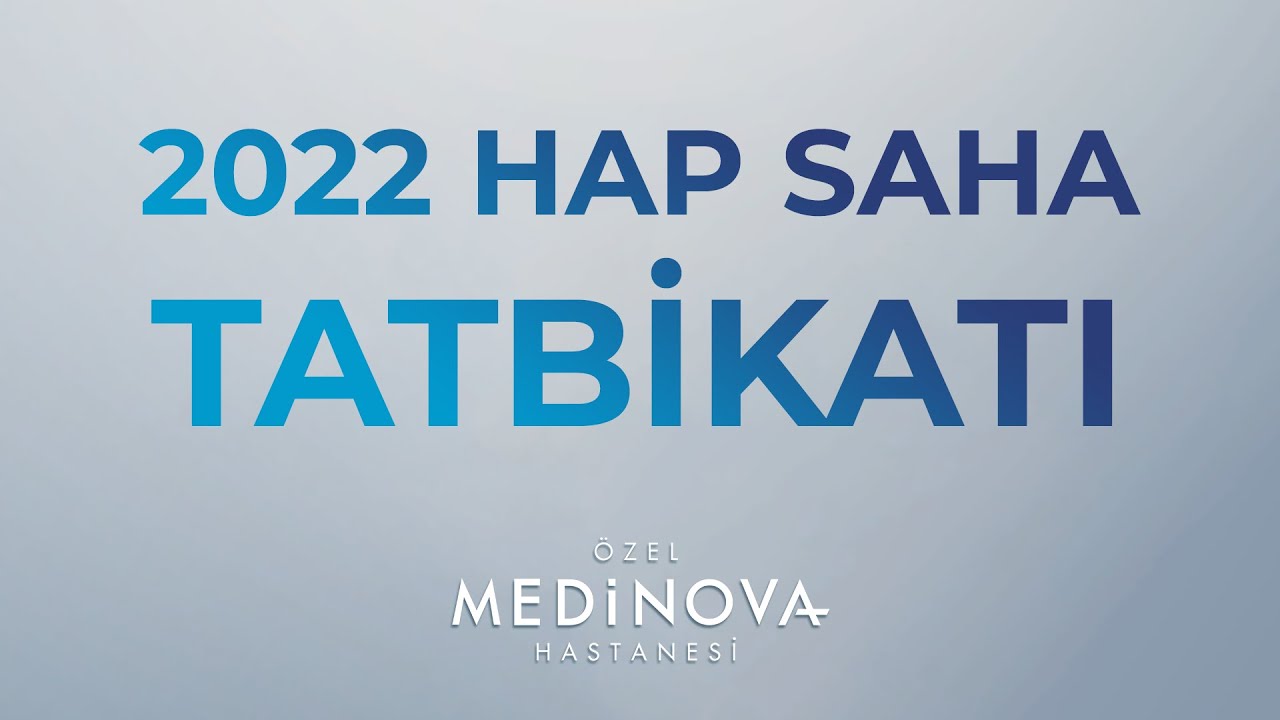 Afet ve Acil Durum Tatbikatı 2022 (SAHA)