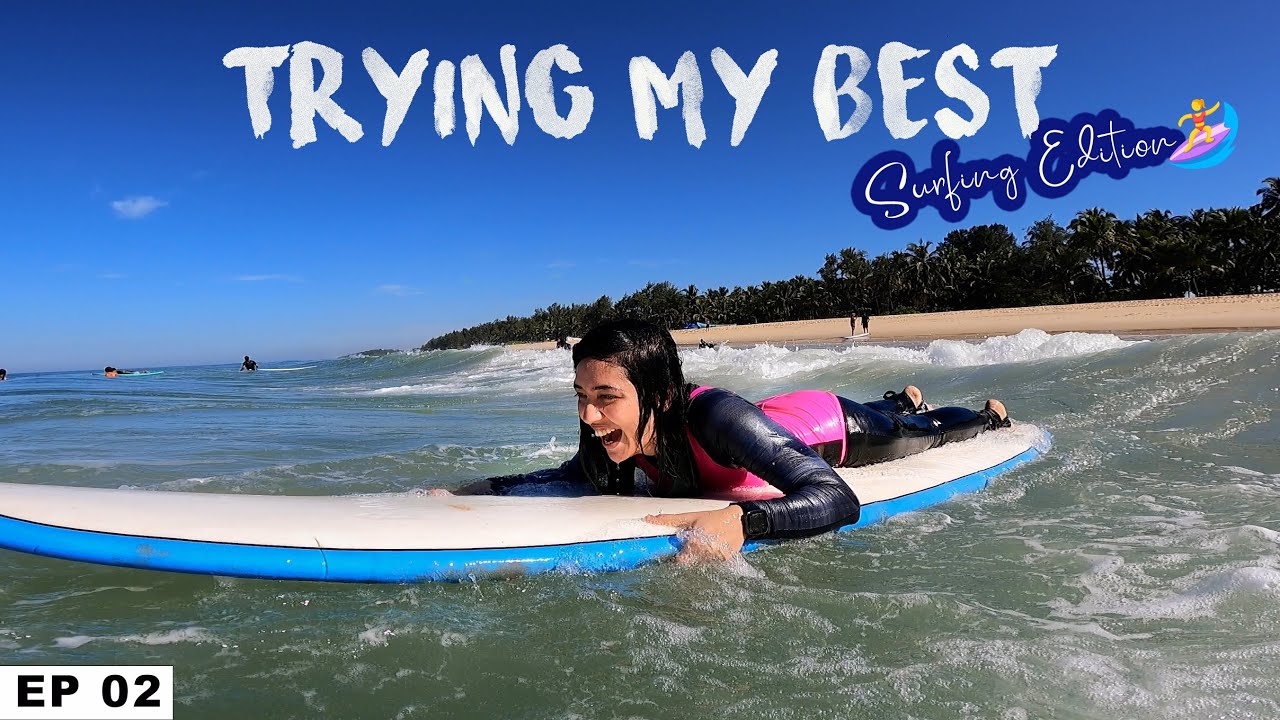The Surfing community of Mulki, Karnataka! India's first surfing destination |  #TryingMyBest S01EP2