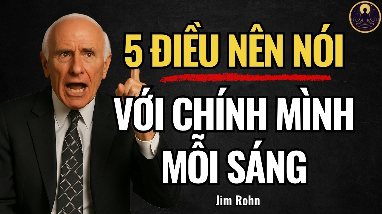 5 Điều Nên Nói Với Chính Mình Mỗi Sáng Để Năng Lượng, Tự Tin Và Thành Công | Jim Rohn