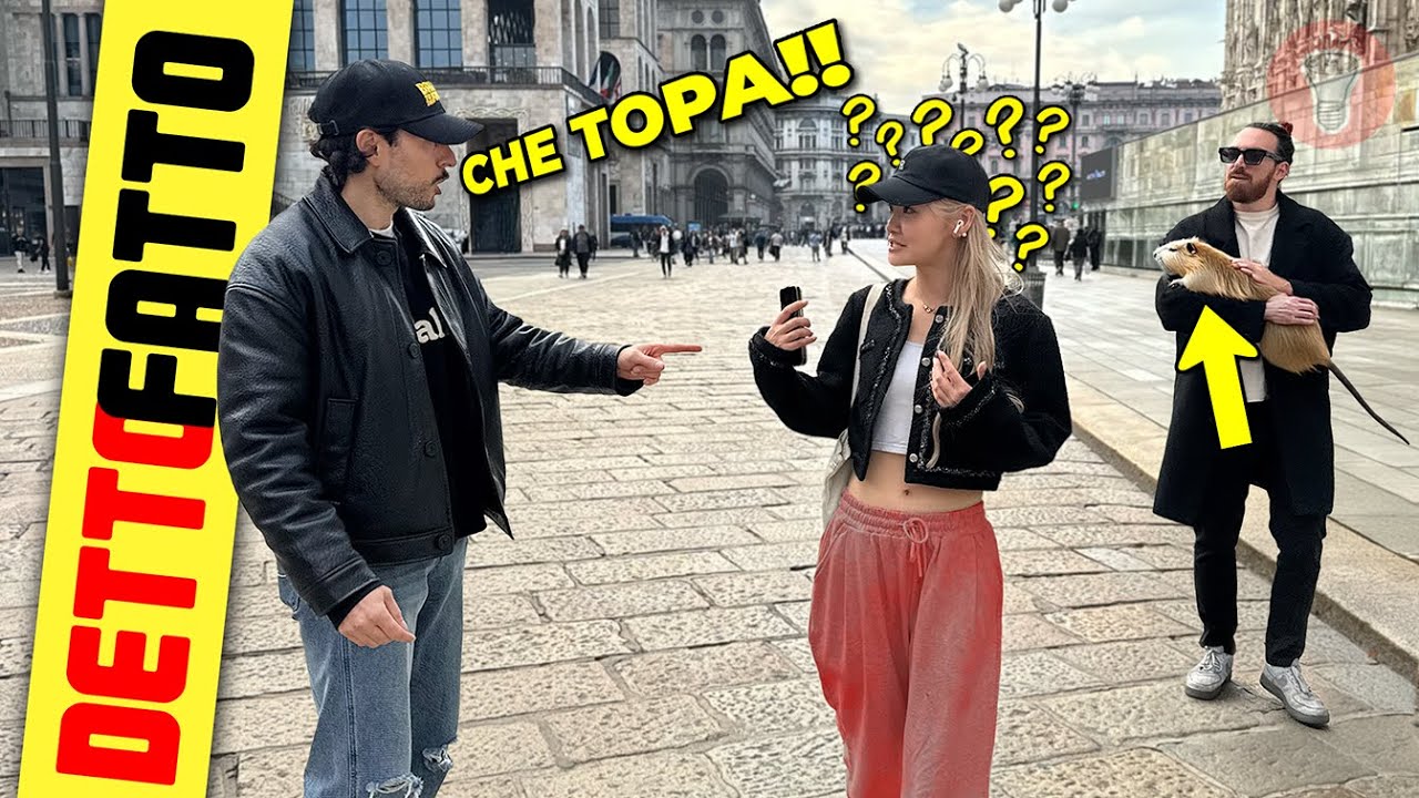 Dite a una Ragazza ''CHE TOPA'' ma Intendete la Pantegana dietro - [Detto Fatto Ep.79] - theShow
