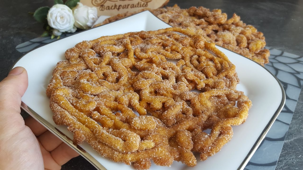 Frittierte Teigspiralen mit Zimt / Zucker😍👌  P&S Backparadies