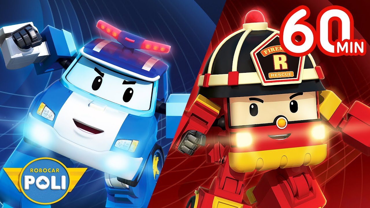 EP01~EP06 | Sicurezza Stradale con POLI | Sicurezza Antinncendio con Roy | Robocar POLI tivù