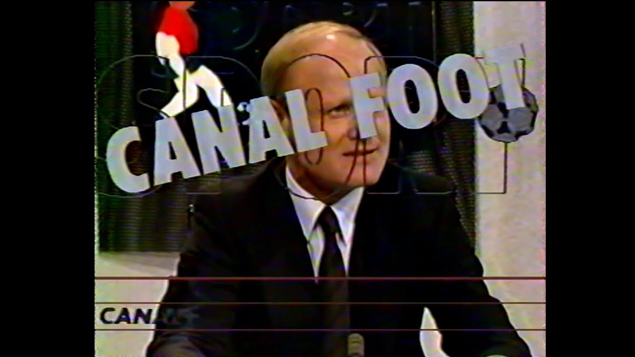 CANAL+ Infos, jingle et début de Canal Foot du 9 novembre 1987