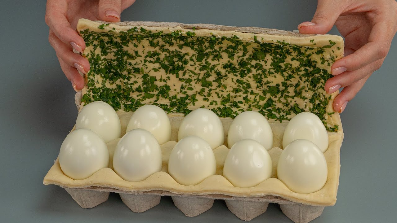 Знаменитая закуска из слоёного теста, которая сводит с ума людей.