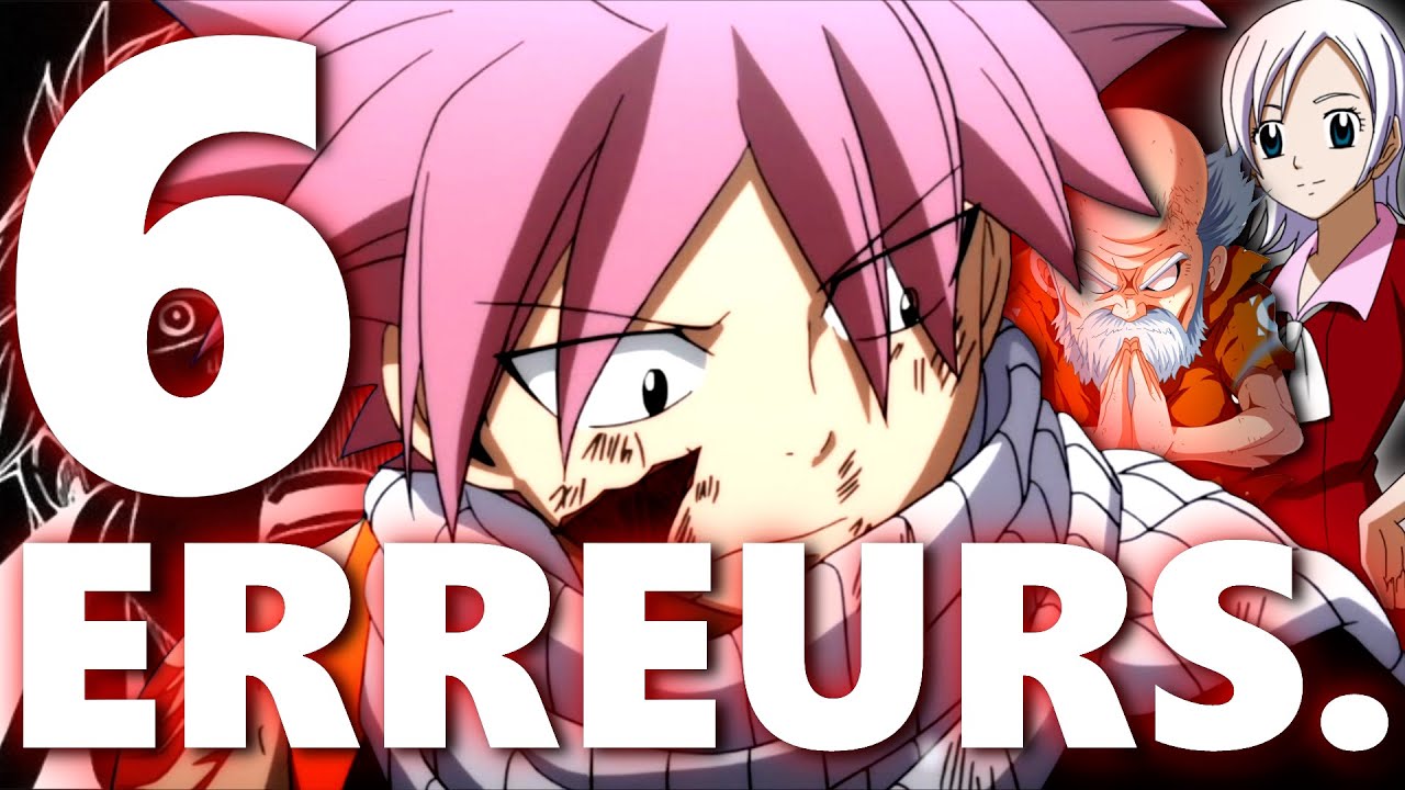 6 DÉCISIONS de Mashima qui ont RUINÉ Fairy Tail.