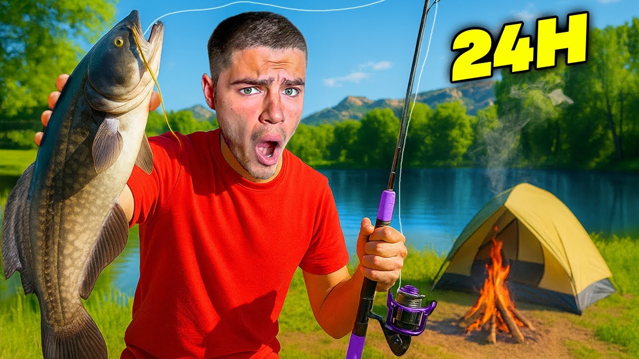 JE MANGE UNIQUEMENT CE QUE JE PÊCHE PENDANT 24H !