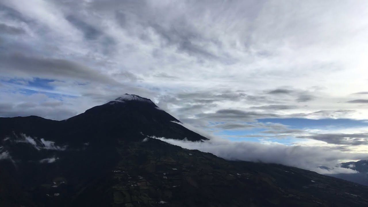 Tungurahua EveningClouds 2 4K