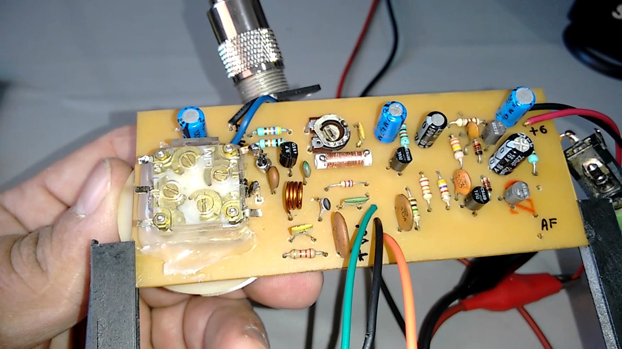 RECEPTOR CASEIRO PARA BANDA DE AVIAÇÃO E FM - GR21-A - Air Band Receiver - Do It Yourself