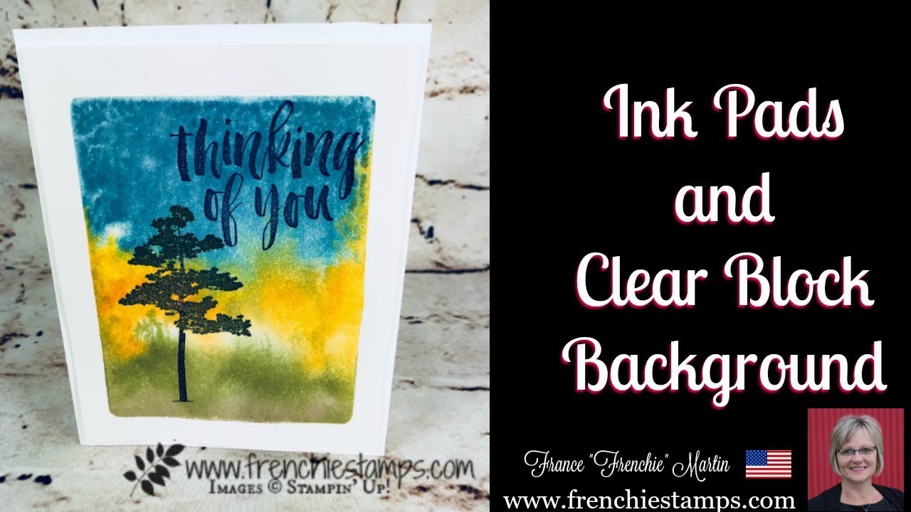 Ink Pad with Clear Block