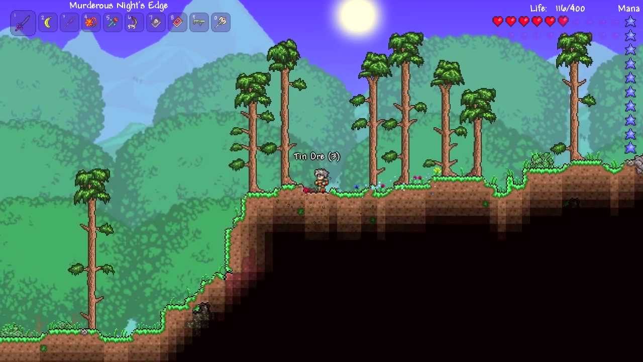 ThemsAllTook plays Terraria - Episode 10: Visiting other lands