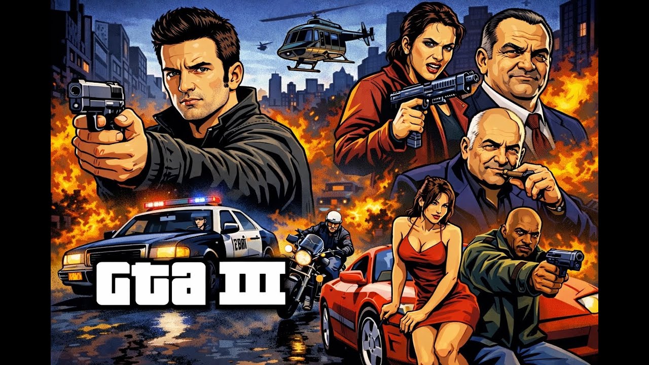 Koniec budek telefonicznych GTA III #14