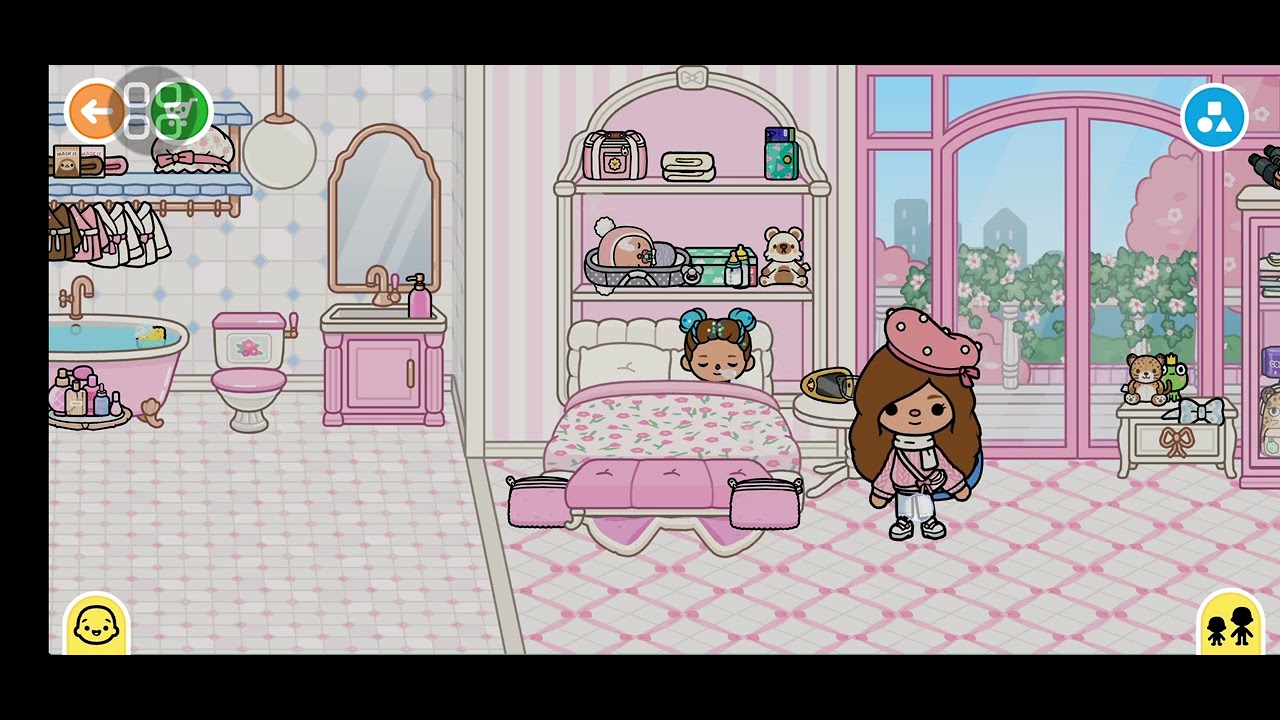 TOCA WORLD -GETTING READY TO SCHOOL...(VOICE OVER BY BIANCA)...