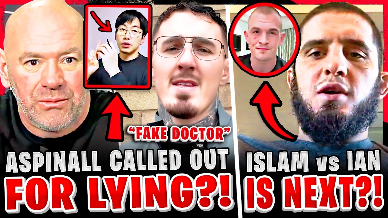 Tom Aspinall CALLED OUT for LYING?! Islam Makhachev vs Ian Garry NEXT! Dana White REACTS!