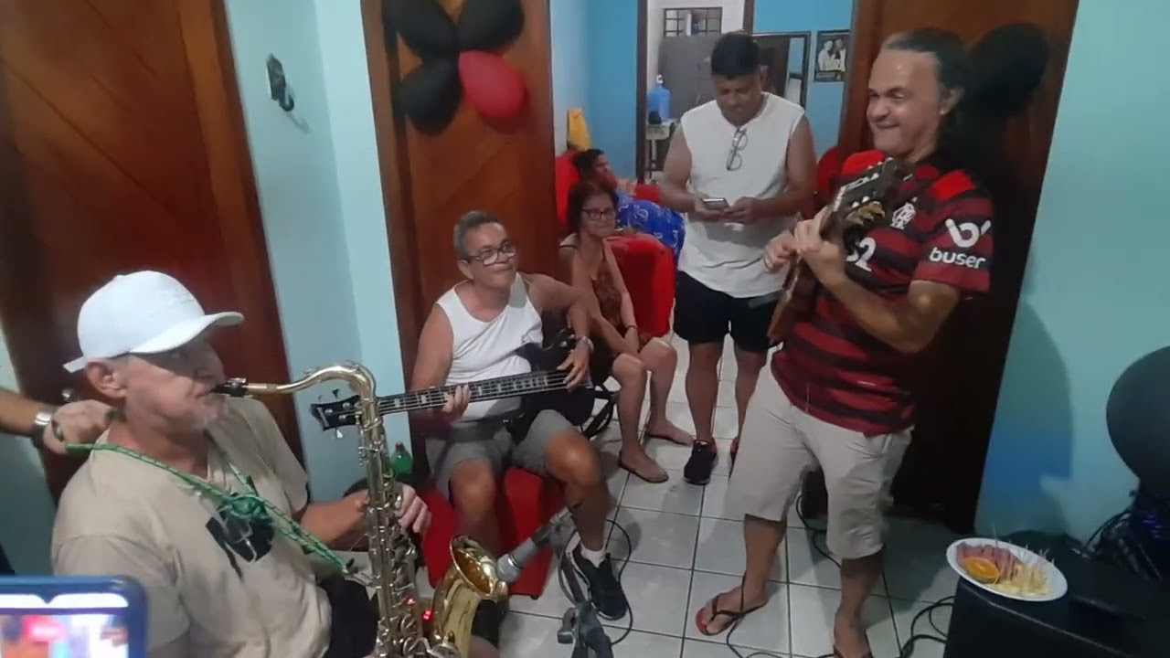 seresta no aniversário do meu pai | músicos na descrição! 🎷