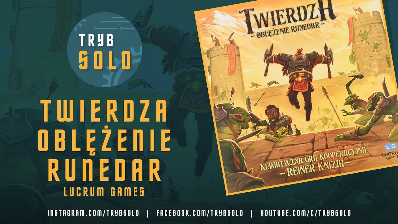 🇵🇱 Twierdza: Oblężenie Runedar (Lucrum Games) | omówienie, unboxing i pierwsze wrażenia