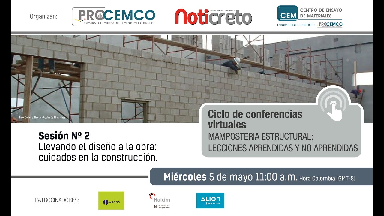 MAMPOSTERÍA ESTRUCTURAL: 2. Llevando el diseño a la obra: cuidados en la construcción