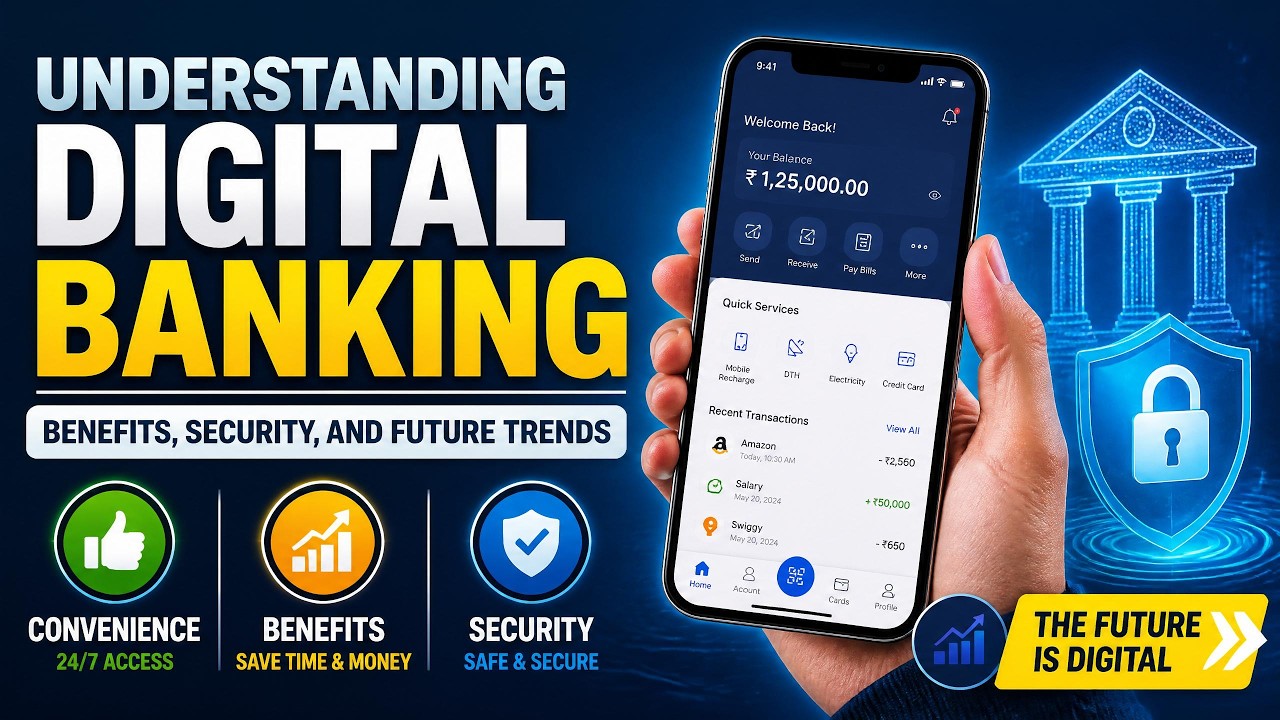 Understanding Digital Banking - Benefits, Security, and Future Trends (15 Minutes)