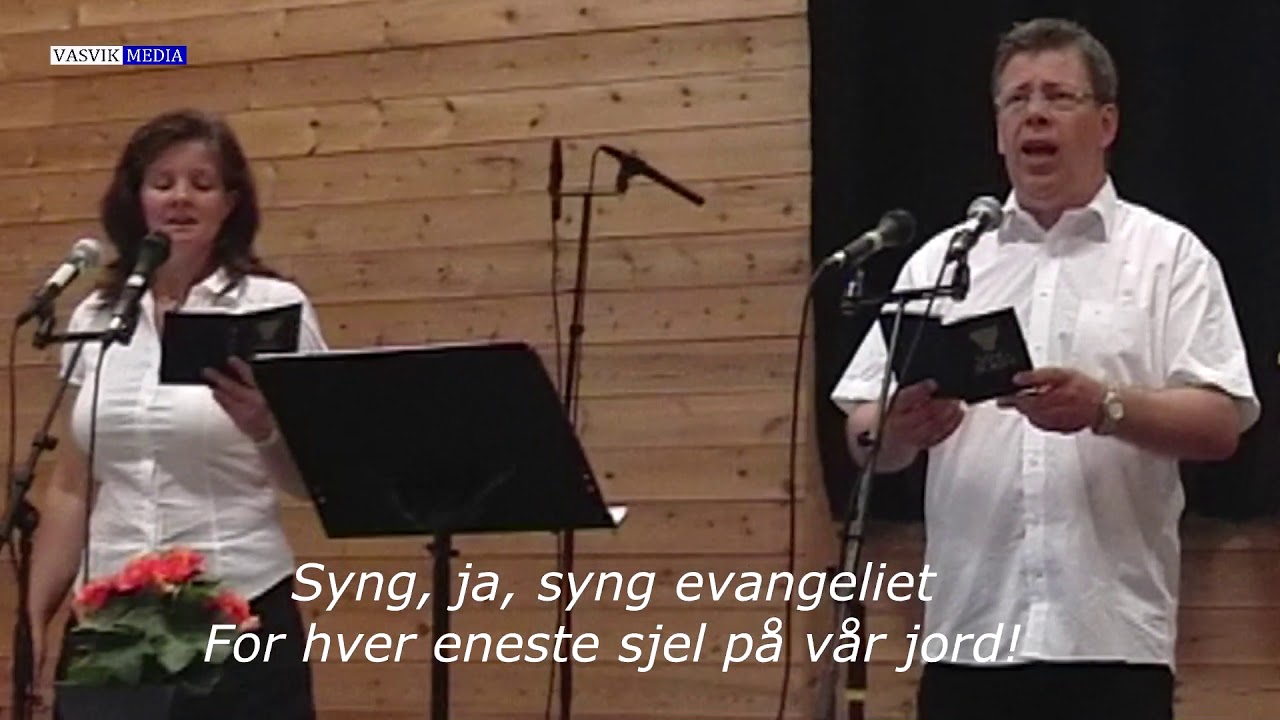 (3586) FELLESSANG: Syng evangeliet om Jesus (TEKSTET)