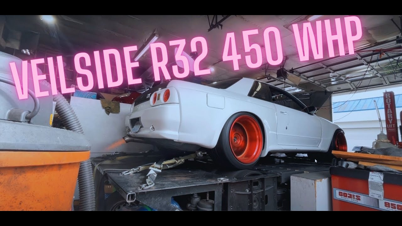 Veilside R32 GTR Dyno Tune 450whp
