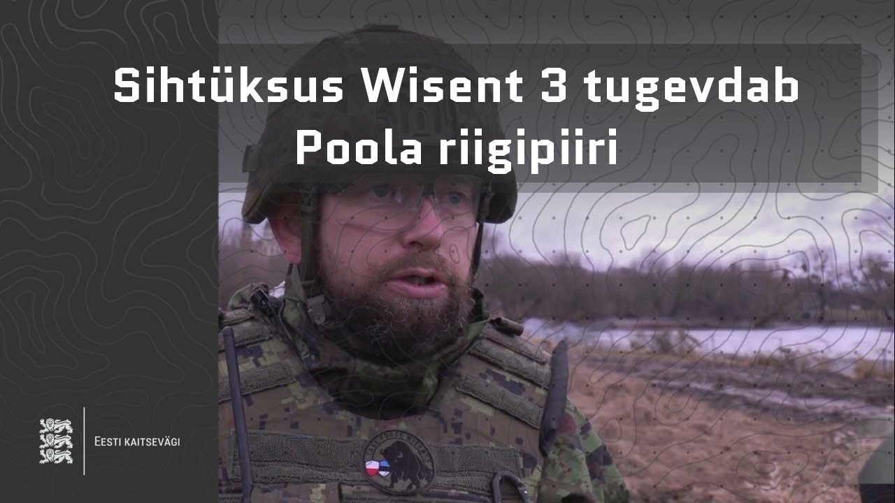 Sihtüksus Wisent 3 tugevdab Poola riigipiiri